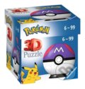 Puzzle: Pokémon: 3D Master Ball (Ravensburger). Ravensburger, 2023 Puzzle: Pokémon: 3D Master Ball (Ravensburger). Ravensburger, 2023