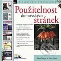 Kniha: Použitelnost domovských stránek (Jakob Nielsen a Maria Tahir). Zoner Press, 2005 Kniha: Použitelnost domovských stránek (Jakob Nielsen a Maria Tahir). Zoner Press, 2005