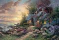 Puzzle: Západ slnka (Thomas Kinkade). Schmidt Puzzle: Západ slnka (Thomas Kinkade). Schmidt