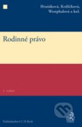 Kniha: Rodinné právo (Lenka Westphalová, Milana Hrušáková, Zdeňka Králíčková a kolektív). C. H. Beck, 2015 Kniha: Rodinné právo (Lenka Westphalová, Milana Hrušáková, Zdeňka Králíčková a kolektív). C. H. Beck, 2015