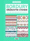 Kniha: Bordury křížkovým stehem (Maria Diazová). Ikar CZ, 2015 Kniha: Bordury křížkovým stehem (Maria Diazová). Ikar CZ, 2015