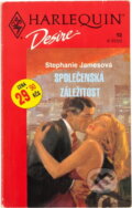 Kniha: Společenská záležitost (Stephanie James). Harlequin, 1992 Kniha: Společenská záležitost (Stephanie James). Harlequin, 1992
