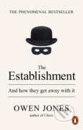 Kniha: The Establishment (Owen Jones). Penguin Books, 2015 Kniha: The Establishment (Owen Jones). Penguin Books, 2015