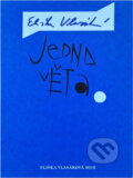 Kniha: Jedna věta (Eliška Vlasáková). Revolver Revue, 2019 Kniha: Jedna věta (Eliška Vlasáková). Revolver Revue, 2019