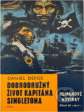 Kniha: Dobrodružný život kapitána Singletona (Daniel Defoe). Práce, 1968 Kniha: Dobrodružný život kapitána Singletona (Daniel Defoe). Práce, 1968