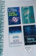 Kniha: Pravidlo dvou minut, Drozd z ostrova Ulieta, Pod Sněhem, Stíny v hlubinách (Caroline Carver, Martin Davies, Robert Crais a Robert Kurson). Výběr Readers Digest, 2007 Kniha: Pravidlo dvou minut, Drozd z ostrova Ulieta, Pod Sněhem, Stíny v hlubinách (Caroline Carver, Martin Davies, Robert Crais a Robert Kurson). Výběr Readers Digest, 2007