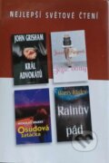 Kniha: Král advokátů, Jezte dorty, Osudová zatáčka, Rainův pád (Barry Eisler, Jeanne Ray, John Grisham a Nicholas Sparks). Výběr Readers Digest, 2004 Kniha: Král advokátů, Jezte dorty, Osudová zatáčka, Rainův pád (Barry Eisler, Jeanne Ray, John Grisham a Nicholas Sparks). Výběr Readers Digest, 2004