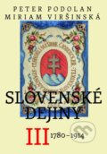 Kniha: Slovenské dejiny III (Miriam Viršinská a Peter Podolan), 2014 Kniha: Slovenské dejiny III (Miriam Viršinská a Peter Podolan), 2014