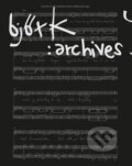 Kniha: Bjork: Archives (Alex Ross, Klaus Biesenbach a Nicola Dibben). Thames & Hudson, 2015 Kniha: Bjork: Archives (Alex Ross, Klaus Biesenbach a Nicola Dibben). Thames & Hudson, 2015