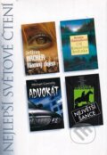 Kniha: Klamný dojem, Kouzelná hodinka, Advokát, Největší šance (Jeffrey Archer, Kristin Hannah, Lyndon Stacey a Michael Connelly). Výběr Readers Digest, 2007 Kniha: Klamný dojem, Kouzelná hodinka, Advokát, Největší šance (Jeffrey Archer, Kristin Hannah, Lyndon Stacey a Michael Connelly). Výběr Readers Digest, 2007