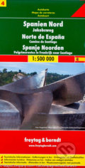 Automapa Španělsko 4. - sever 1:500 000, freytag&berndt