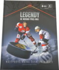Kniha: Legendy se nerodí přes noc : nálepková kniha českého hokeje (Tomáš Kučera). , 2021 Kniha: Legendy se nerodí přes noc : nálepková kniha českého hokeje (Tomáš Kučera). , 2021