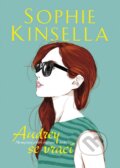 Kniha: Audrey se vrací (Sophie Kinsella). BB/art, 2015 Kniha: Audrey se vrací (Sophie Kinsella). BB/art, 2015