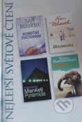 Kniha: Konečné zúčtování, Bláznovství, Pyramida, Hanin sen (Alan Titchmarsh, Sam Bourne, Diane Hammond a Henning Mankell). Výběr Readers Digest, 2010 Kniha: Konečné zúčtování, Bláznovství, Pyramida, Hanin sen (Alan Titchmarsh, Sam Bourne, Diane Hammond a Henning Mankell). Výběr Readers Digest, 2010