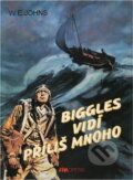 Kniha: Biggles vidí příliš mnoho (William Earl Johns). Riopress, 1996 Kniha: Biggles vidí příliš mnoho (William Earl Johns). Riopress, 1996