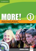 Kniha: More! 1 - Student's Book (Christian Holzmann, Günter Gerngross, Herbert Puchta, Jeff Stranks a Peter Lewis-Jones). Cambridge University Press, 2008 Kniha: More! 1 - Student's Book (Christian Holzmann, Günter Gerngross, Herbert Puchta, Jeff Stranks a Peter Lewis-Jones). Cambridge University Press, 2008
