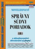 Kniha: Novelizovaný Správny súdny poriadok (Epos). Epos, 2023 Kniha: Novelizovaný Správny súdny poriadok (Epos). Epos, 2023