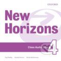 Audiokniha: New Horizons 4: Class Audio CD (Daniela Simons, Paul Radley a Ronan McGuinness). Oxford University Press, 2012 Audiokniha: New Horizons 4: Class Audio CD (Daniela Simons, Paul Radley a Ronan McGuinness). Oxford University Press, 2012
