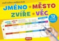 Spoločenská hra: Trhací blok - Jméno, město, zvíře, věc (INFOA). INFOA, 2023 Spoločenská hra: Trhací blok - Jméno, město, zvíře, věc (INFOA). INFOA, 2023
