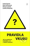 Kniha: Pravidla vkusu (Ludmila Wladyniak, Marie Heřmanová, Michal Lehečka a Ondřej Špaček), 2024 Kniha: Pravidla vkusu (Ludmila Wladyniak, Marie Heřmanová, Michal Lehečka a Ondřej Špaček), 2024