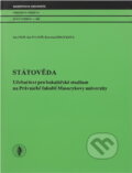 Kniha: Státověda : učební text pro bakalářské studium na Právnické fakultě Masarykovy univerzity (Jan Filip, Jan Svatoň a Kateřina Šimáčková). Masarykova univerzita, 2008 Kniha: Státověda : učební text pro bakalářské studium na Právnické fakultě Masarykovy univerzity (Jan Filip, Jan Svatoň a Kateřina Šimáčková). Masarykova univerzita, 2008