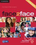 Kniha: Face2Face: Elementary - Student's Book with DVD-ROM (Chris Redston a Gillie Cunningham). Cambridge University Press, 2012 Kniha: Face2Face: Elementary - Student's Book with DVD-ROM (Chris Redston a Gillie Cunningham). Cambridge University Press, 2012
