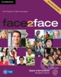 Kniha: Face2Face: Upper Intermediate - Student's Book with DVD-ROM (Chris Redston a Gillie Cunningham). Cambridge University Press, 2013 Kniha: Face2Face: Upper Intermediate - Student's Book with DVD-ROM (Chris Redston a Gillie Cunningham). Cambridge University Press, 2013