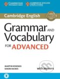 Kniha: Grammar and Vocabulary for Advanced (Martin Hewings a Simon Haines). Cambridge University Press, 2015 Kniha: Grammar and Vocabulary for Advanced (Martin Hewings a Simon Haines). Cambridge University Press, 2015
