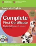 Kniha: Complete First Certificate - Student's Book with Answers (Guy Brook-Hart). Cambridge University Press, 2008 Kniha: Complete First Certificate - Student's Book with Answers (Guy Brook-Hart). Cambridge University Press, 2008
