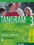 Kniha: Tangram aktuell 3 - Kursbuch + Arbeitsbuch (Eduard Von Jan). Max Hueber Verlag, 2005 Kniha: Tangram aktuell 3 - Kursbuch + Arbeitsbuch (Eduard Von Jan). Max Hueber Verlag, 2005
