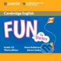Audiokniha: Fun for Starters - Audio CD (Anne Robinson a Karen Saxby). Cambridge University Press, 2015 Audiokniha: Fun for Starters - Audio CD (Anne Robinson a Karen Saxby). Cambridge University Press, 2015