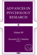 Kniha: Advances in Psychology Research (Alexandra M. Columbus). Nova Science, 2010 Kniha: Advances in Psychology Research (Alexandra M. Columbus). Nova Science, 2010