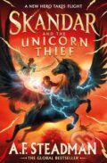Kniha: Skandar and the Unicorn Thief (A.F. Steadman). Simon & Schuster, 2023 Kniha: Skandar and the Unicorn Thief (A.F. Steadman). Simon & Schuster, 2023