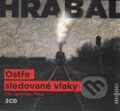 Audiokniha: Ostře sledované vlaky (Bohumil Hrabal). Radioservis, 2015 Audiokniha: Ostře sledované vlaky (Bohumil Hrabal). Radioservis, 2015