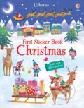 Kniha: First Sticker Book Christmas (Alice Beecham). Usborne, 2023 Kniha: First Sticker Book Christmas (Alice Beecham). Usborne, 2023