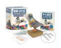 Mini Office Messenger Pigeon (Sarah Royal). RP Minis, 2023 Mini Office Messenger Pigeon (Sarah Royal). RP Minis, 2023