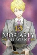 Kniha: Moriarty the Patriot 13 (Ryosuke Takeuchi). Viz Media, 2023 Kniha: Moriarty the Patriot 13 (Ryosuke Takeuchi). Viz Media, 2023