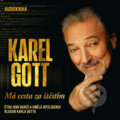 Audiokniha: Má cesta za štěstím (Karel Gott). Karel Gott Agency, s.r.o. ve spolupráci s Českým rozhlasem, 2023 Audiokniha: Má cesta za štěstím (Karel Gott). Karel Gott Agency, s.r.o. ve spolupráci s Českým rozhlasem, 2023