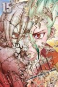 Kniha: Dr. Stone 15 (Riichiro Inagaki). Viz Media, 2021 Kniha: Dr. Stone 15 (Riichiro Inagaki). Viz Media, 2021