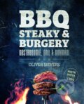 Kniha: BBQ - Steaky a burgery (Oliver Sievers). Rebo, 2023 Kniha: BBQ - Steaky a burgery (Oliver Sievers). Rebo, 2023