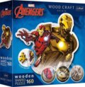 Puzzle: Wood Craft Origin puzzle Odvážný Iron Man (Trefl). Trefl, 2023 Puzzle: Wood Craft Origin puzzle Odvážný Iron Man (Trefl). Trefl, 2023