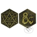 Zberateľská mince Dungeons & Dragons D20 (Fantasy). Fantasy, 2023 Zberateľská mince Dungeons & Dragons D20 (Fantasy). Fantasy, 2023
