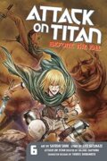 Kniha: Attack on Titan: Before the Fall 6 (Hajime Isayama a Ryo Suzukaze). Kodansha Comics, 2015 Kniha: Attack on Titan: Before the Fall 6 (Hajime Isayama a Ryo Suzukaze). Kodansha Comics, 2015