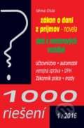 Kniha: 1000 riešení 1/2016 (Poradca s.r.o.). Poradca s.r.o., 2016 Kniha: 1000 riešení 1/2016 (Poradca s.r.o.). Poradca s.r.o., 2016
