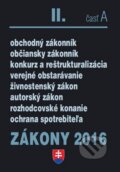 Kniha: Zákony 2016/IIa (Poradca s.r.o.). Poradca s.r.o., 2016 Kniha: Zákony 2016/IIa (Poradca s.r.o.). Poradca s.r.o., 2016