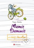 Kniha: Mumie Dummie a zlatý skarabeus (Tosca Menten). CPRESS, 2023 Kniha: Mumie Dummie a zlatý skarabeus (Tosca Menten). CPRESS, 2023