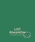 Kniha: List Rimanom (Autorský kolektiv). Postoj Media, 2023 Kniha: List Rimanom (Autorský kolektiv). Postoj Media, 2023