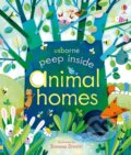 Kniha: Animal homes (Anna Milbourne). Usborne, 2014 Kniha: Animal homes (Anna Milbourne). Usborne, 2014