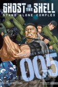 Kniha: Ghost in the Shell: Stand Alone Complex 5 (Yu Kinutani). Kodansha Comics, 2014 Kniha: Ghost in the Shell: Stand Alone Complex 5 (Yu Kinutani). Kodansha Comics, 2014