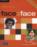 Kniha: Face2Face: Starter - Workbook without Key (Gillie Cunningham a Chris Redston). Cambridge University Press, 2014 Kniha: Face2Face: Starter - Workbook without Key (Gillie Cunningham a Chris Redston). Cambridge University Press, 2014